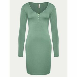 Hunkemöller Hálóing Henley 205025 Zöld Slim Fit kép