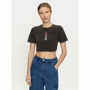 Vans Póló Heartbreaker Crew Crop Ii VN000GJZ Fekete Regular Fit kép