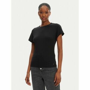 Tommy Hilfiger Póló WW0WW45731 Fekete Slim Fit kép