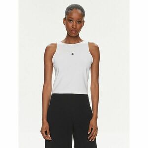 Calvin Klein Jeans Felső Archival J20J223107 Fehér Slim Fit kép