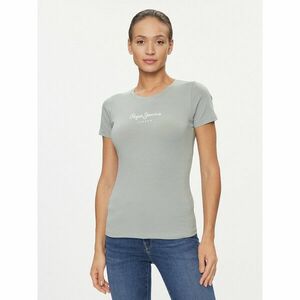 Pepe Jeans Póló New Virginia PL505202 Zöld Slim Fit kép