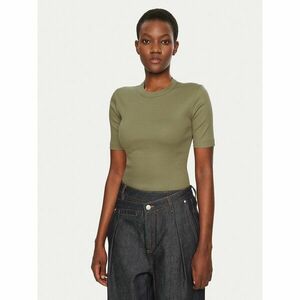 IVY OAK Póló Kristin IO1100X2351 Khaki Slim Fit kép