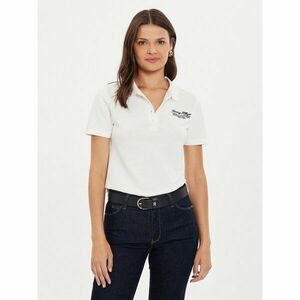 Tommy Hilfiger Pólóing Script WW0WW43624 Ekru Slim Fit kép