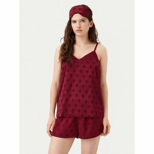 Tommy Hilfiger Pizsama UW0UW05551 Bordó Regular Fit kép
