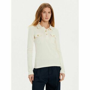 Tommy Hilfiger Pólóing WW0WW45308 Ekru Slim Fit kép