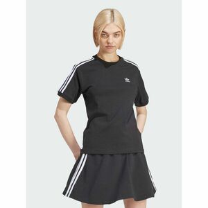 adidas Póló 3-Stripes IU2420 Fekete Regular Fit kép