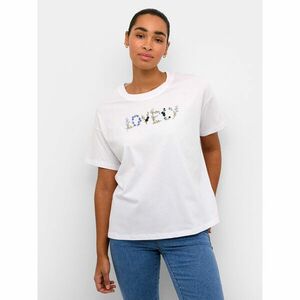 Kaffe Póló Firia 10508406 Fehér Regular Fit kép