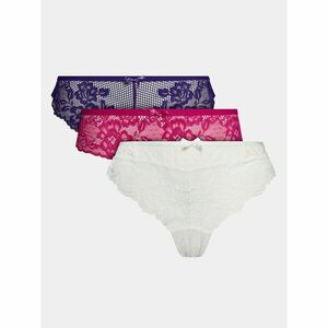 Hunkemöller 3 db tanga Bianca 202870 Rózsaszín kép