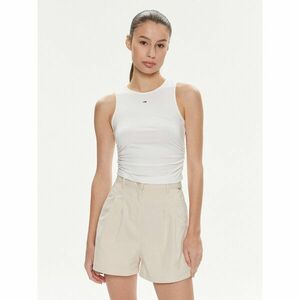 Tommy Jeans Felső DW0DW17893 Fehér Slim Fit kép