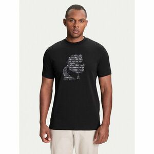 KARL LAGERFELD Póló 755042 553235 Fekete Regular Fit kép