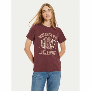 Wrangler Póló Graphic 112356427 Bordó Regular Fit kép