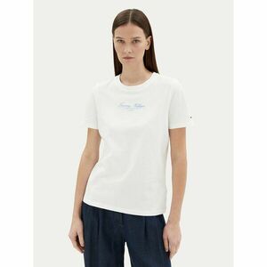 Tommy Hilfiger Póló WW0WW45428 Fehér Regular Fit kép