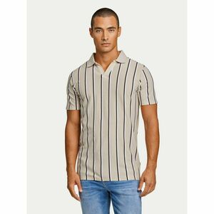 Lindbergh Pólóing 30-404259 Bézs Slim Fit kép