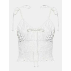 Gina Tricot Felső 19928 Fehér Regular Fit kép