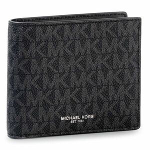 Nagyméretű férfi pénztárca Michael Kors Greyson 39F9LGYF3B Fekete kép