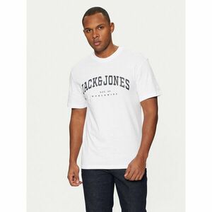 Jack&Jones Póló 12257579 Fehér Relaxed Fit kép