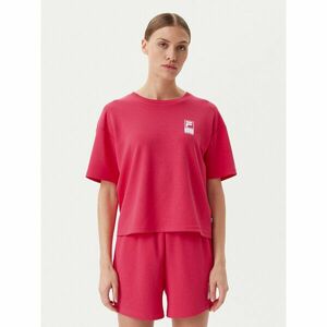 Fila Póló Lisakovsk FAW1044 Rózsaszín Loose Fit kép