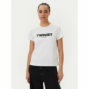 TWINSET Póló 251TP2070 Fehér Regular Fit kép