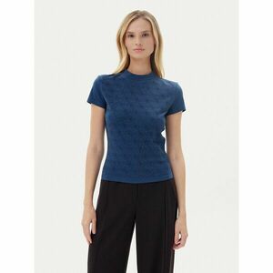 Guess Póló W4BI26 J1314 Sötétkék Slim Fit kép