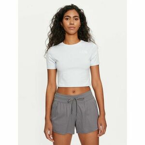 The North Face Póló NF0A55AO Kék Cropped Fit kép