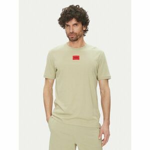 HUGO Póló Diragolino212 50447978 Zöld Regular Fit kép
