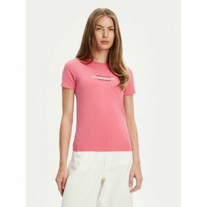 Guess Jeans Póló W4YI03 J1314 Rózsaszín Slim Fit kép