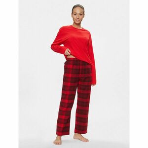 Calvin Klein Underwear Pizsama 000QS7036E Piros Relaxed Fit kép