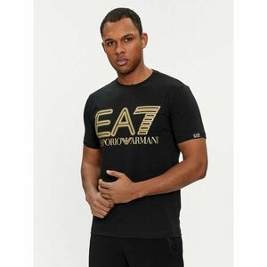 EA7 Emporio Armani Póló 7M001106 AF10373 MC004 Fekete Regular Fit kép