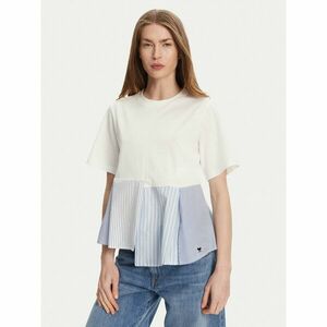 Weekend Max Mara Póló Bird 2515941102 Fehér Relaxed Fit kép