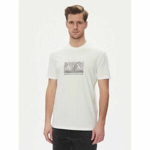 Armani Exchange Póló XM000555 AF10358 U0009 Fehér Regular Fit kép