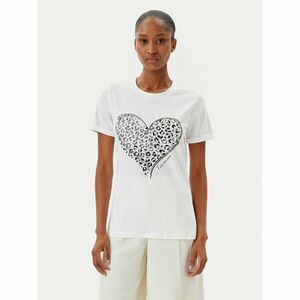 Fracomina Póló FR25ST3019J401N5 Fehér Regular Fit kép