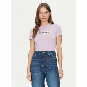 Guess Jeans Póló W4YI03 J1314 Lila Slim Fit kép