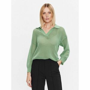 United Colors Of Benetton Pólóing 105FD300J Zöld Regular Fit kép
