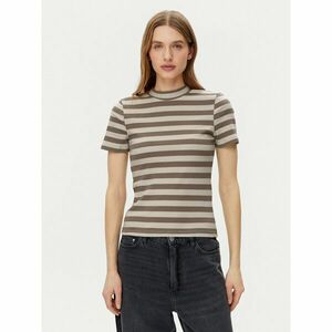 Noisy May Póló Elinor 27033178 Bézs Slim Fit kép