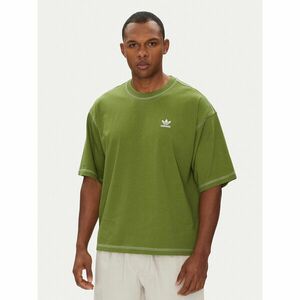 adidas Póló Trefoil Essentials JX5245 Zöld Regular Fit kép