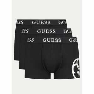 Guess 3 darab boxer Placed Logo U4RG04 K6YW0 Fekete kép