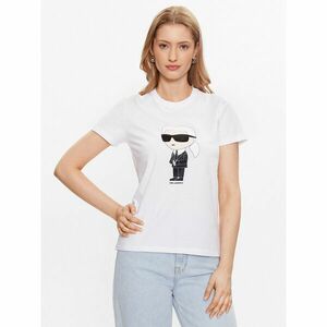 KARL LAGERFELD Póló Ikonik 2.0 Karl 230W1700 Fehér Regular Fit kép