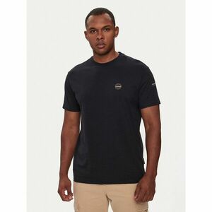 Napapijri Póló S-Badge NP0A4I3N Fekete Regular Fit kép