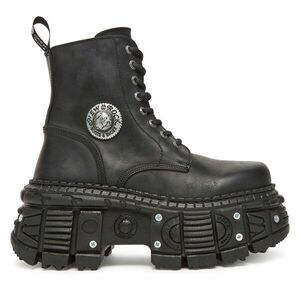 Bokacsizma NEW ROCK M-OVERZTANK001-C1 Fekete kép