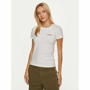 Guess Jeans Póló W4YI02 J1314 Fehér Slim Fit kép
