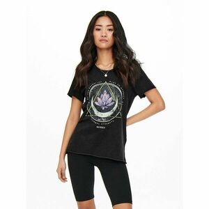 ONLY Póló 15215721 Fekete Regular Fit kép