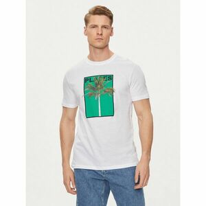 United Colors Of Benetton Póló 3P7XU108X Fehér Regular Fit kép