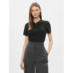 Tommy Hilfiger Pólóing 1985 WW0WW42047 Fekete Slim Fit kép