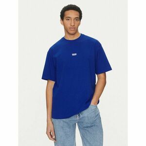 HUGO Póló Nalono 50509776 Kék Loose Fit kép