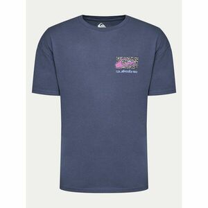 Quiksilver Póló Spin Cycle EQYZT07653 Sötétkék Regular Fit kép