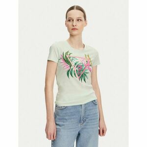 Guess Póló W5GI07 J1314 Türkizkék Slim Fit kép