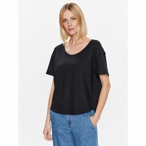 United Colors Of Benetton Póló 3BVXD1033 Fekete Relaxed Fit kép