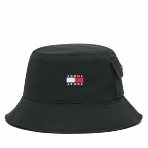 Kalap Tommy Jeans Heritage Bucket AM0AM13423 Fekete kép