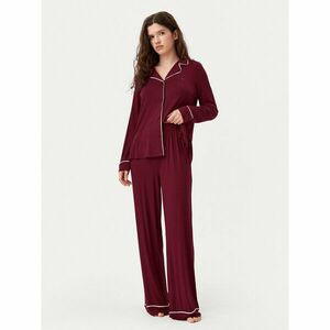 Tommy Hilfiger Pizsama UW0UW05558 Piros Relaxed Fit kép