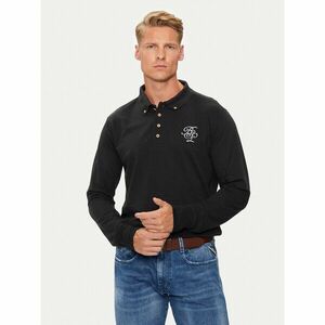 Brave Soul Pólóing MLT-412KLAY Fekete Regular Fit kép